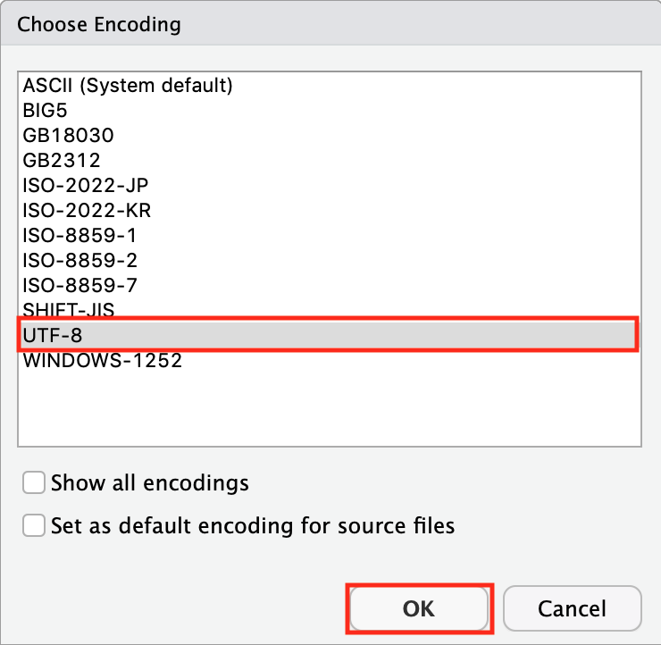 Einkodierung eines R Skriptes